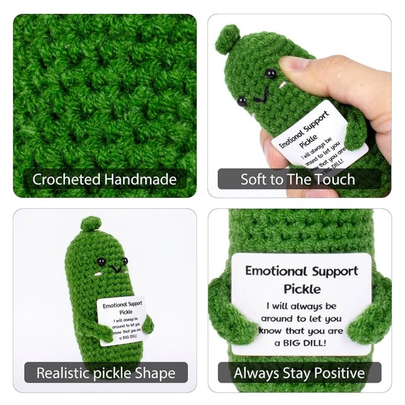 Emotional Support Pickle - You are a BIG DILL! - Picture 3 of 4